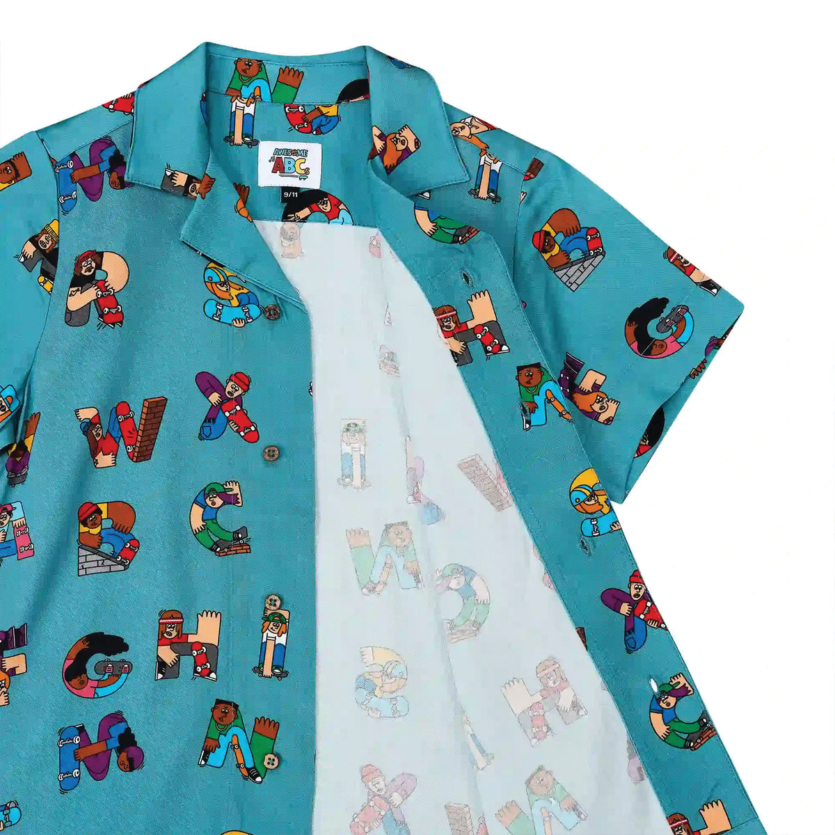 Skateboard ABC Hawaiian